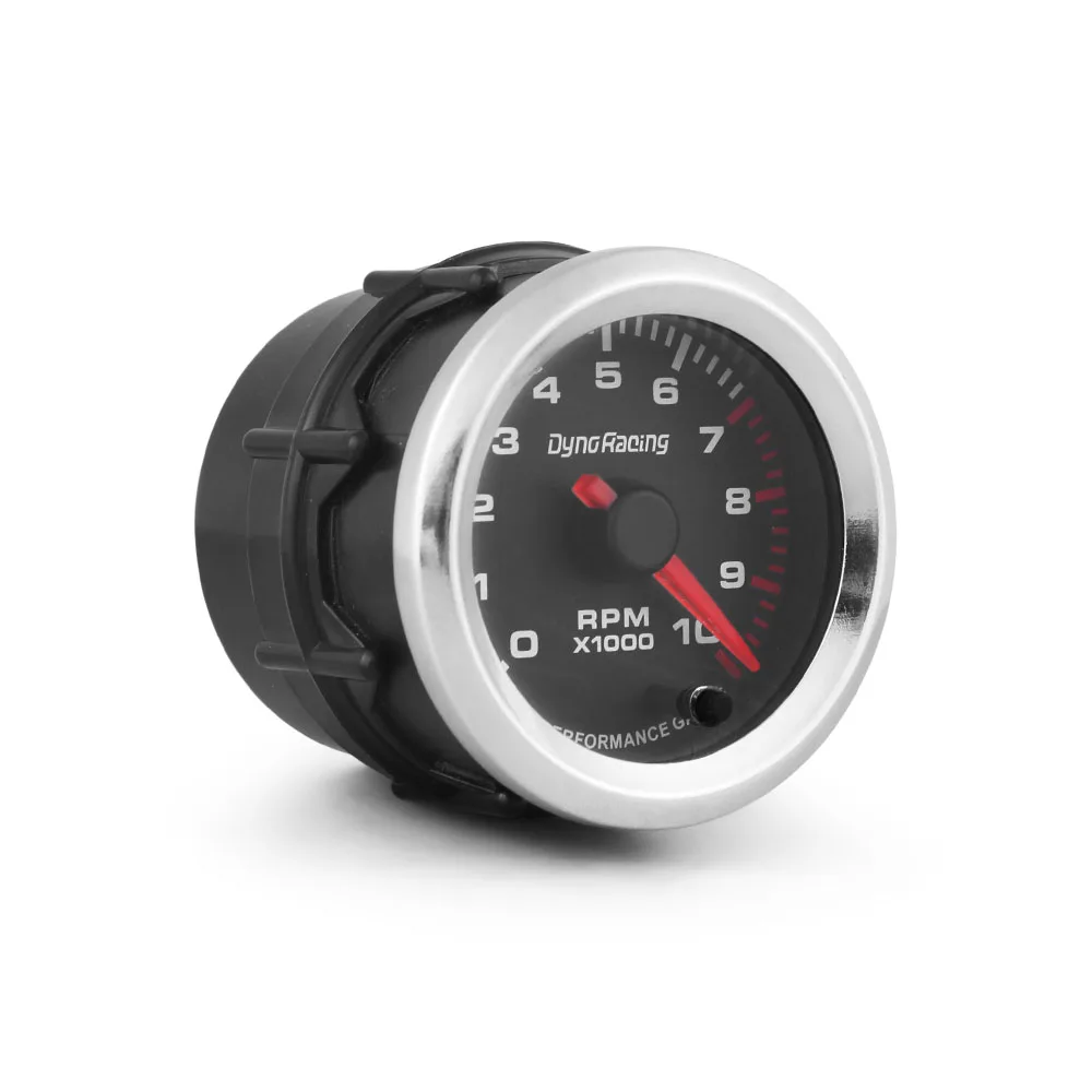 Dynoracing 2'' 52mm Car Tachometer 0-10000 RPM Gauge 7 Colors Pointer RPM Meter With Stepper Motor - Image 2