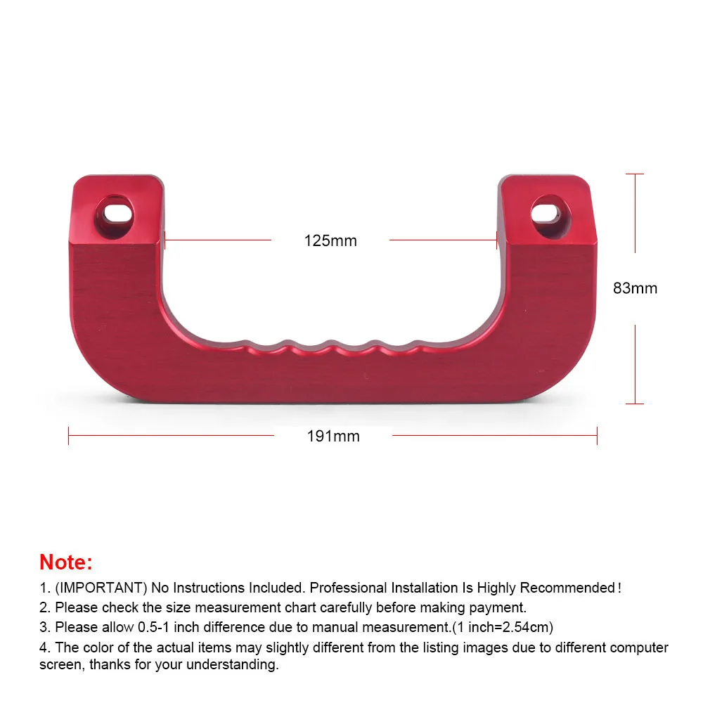 Car Door Armrest Handrail Cover Trim for Toyota RegiusAce Hiace 2005-2018 Refit Drive Room Aluminum Armrest Grab Handle - Image 5
