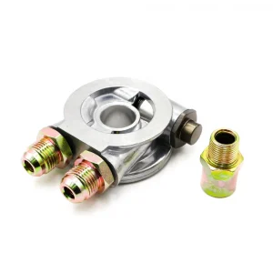 AN10 Fittings 3/4" 16-UNF Oil Filter Oil Adapter Oil Cooler Filter Sandwich Plate Thermostat Adaptor