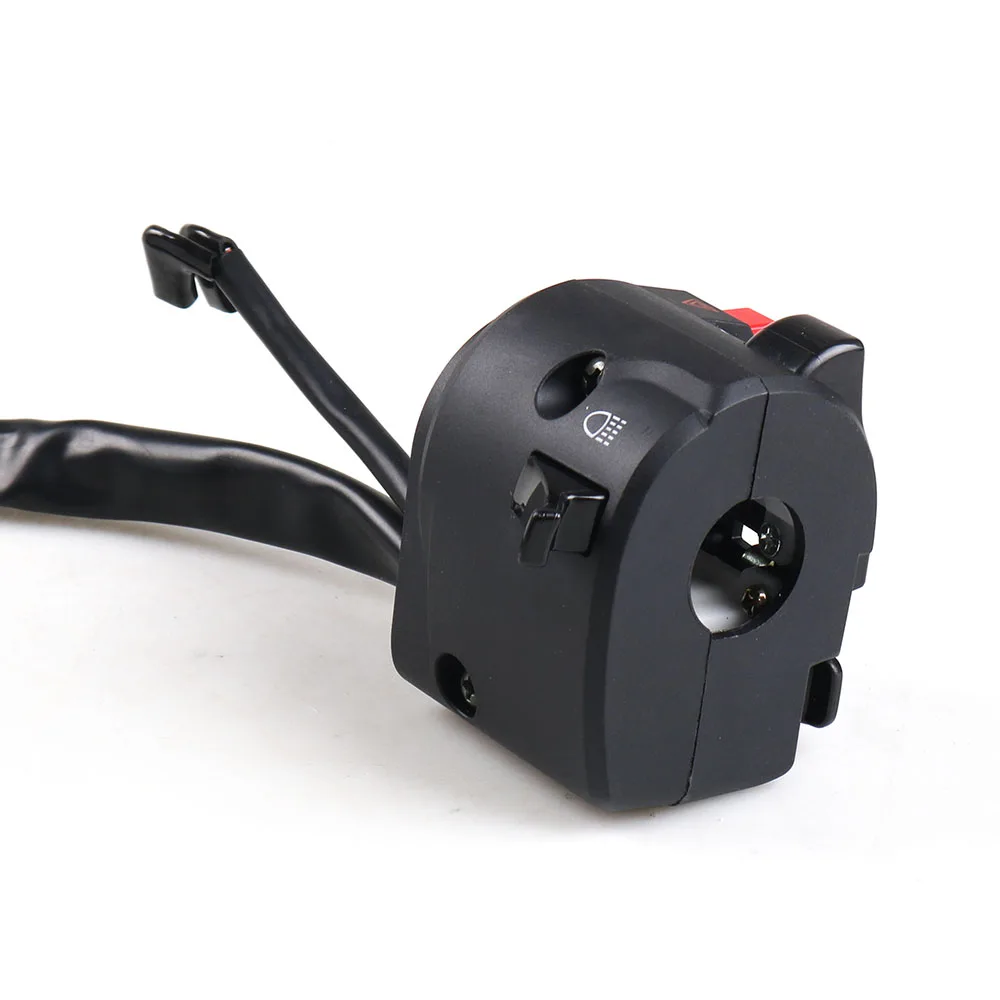 Left Side 7/8" 22mm Motorcycle Switches Handlebar Controller Switch Motorbike Horn Button - Image 3