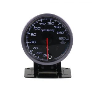 60MM Black Face 50-150C Light Peak Function Oil Temperature Gauge Car Meter Oil Temp Gauge With Sensor