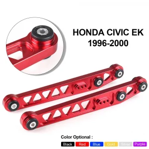 Aluminum Rear Lower Control Arm for Honda for Civic 96-00 Subframe Brace Tie Bar Arms ASR Kit Suspension