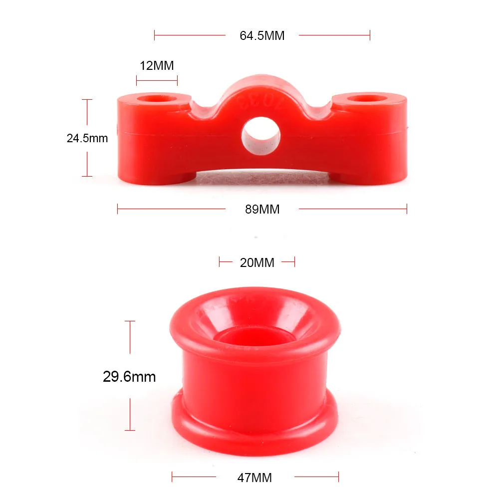2PCS Polyurethane Car Shifter Bushing Kit for Honda Civic 1984-1987 Acura Integra 1994-2001 Del Sol VTEC 1993-1997 - Image 6