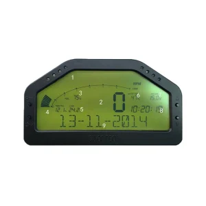 9 in 1 Race Multi-Function Dashboard Full Sensor Kit Dashboard LCD Screen Rally Gauge Tachometer DO903