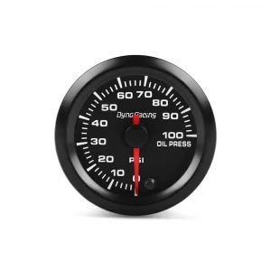 2" 52mm 7 Colors LED Car Oil Pressure 0-100PSI Oil Gauge Meter High Speed Motor With Sensor