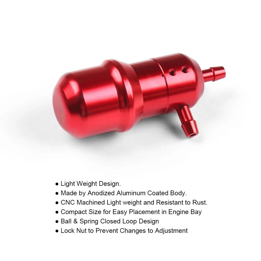 Universal Adjustable Aluminum Manual Turbo Boost Controller Valve Kit Car Turbine Regulator Pressure - Image 4