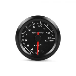 2" 52mm 7 Colors LED Car Exhaust Gas Temp Gauge 300-1300 Celsius EGT Gauge High Speed Motor EXT Gauge