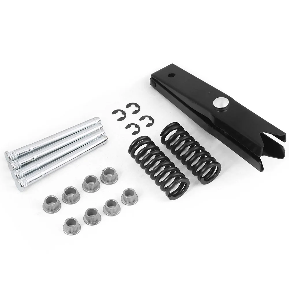 Door Hinge Pins Pin and Bushing Kit With Door Spring Tool Hinge Spring for Chevy S10 for GMC S15 94-04 CU