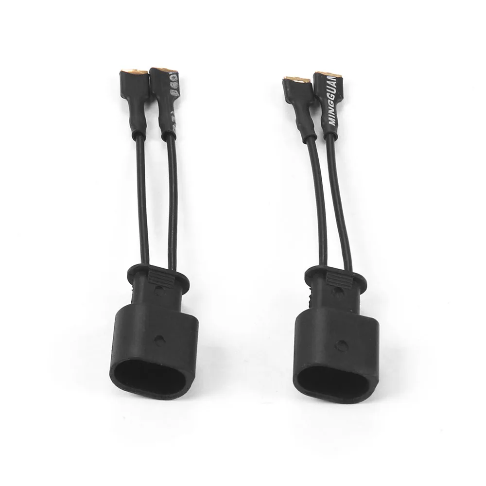 2Pcs Plastic Car Horn Speaker Adapter Wiring Harness Pigtail Socket for 1/5/7 Series 2011-2021 & 3 Series 2010-2021 12V