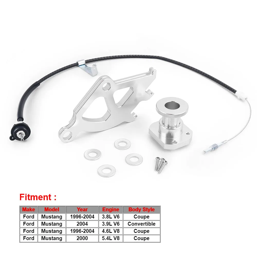 Clutch Cable Kit and Firewall Adjuster Triple Hook Clutch Quadrant Kit for Ford Mustang 96-04 for Car Truck Tuning Part - Image 6