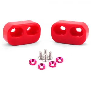 2pcs Door Lining Bushings Replacement With Washers Nuts for Mazda NA, NB, NC, ND MX-5 Miata Door Bushings All Miata Generations