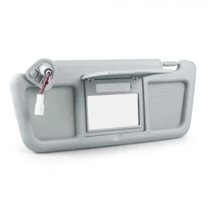 Gray Sun Visor Left Front Driver Side for Mazda RX-8 2004-2011 With Mirror and Light FE88-69-320B-77