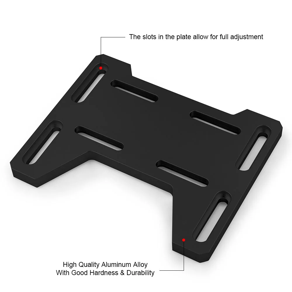 Dynoracing Universal Aluminum Alloy Engine Motor Mount for Mini Bike Go Kart Coleman Doodlebug Tilloson & Small 4 Stroke Engines - Image 2