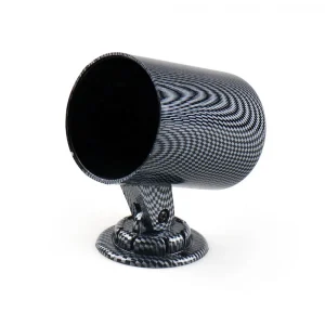 52mm Gauge Pod Universal Gauge Cup Car Mount Holder Carbon Black Single Auto Car Meter Pods Dash Pod Mount Bracket