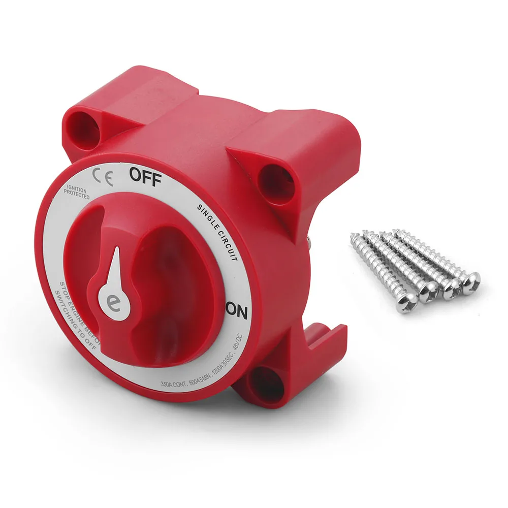 New 2 Position Battery Disconnect Switch 48V 350A E-series IP66 Protection for Camper RV Boat - Image 3