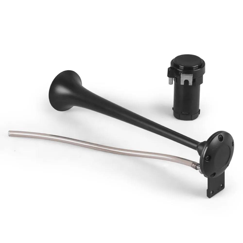 Car Truck Horn Trumpet Sound Signal 12V Air Horn Tweeters Super Loud Metal Universal Single Compressor 180 Hertz Moto Boat - Image 3