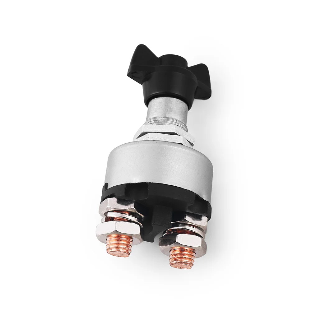 12V/24V 200A Lucas SSB106 Style Car Auto RV Fixed Handle Key Battery Kill Cut Off Isolator Rotary Switch - Image 4