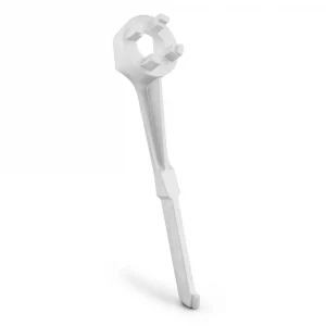 Aluminum Drum Wrench for Opening Standard Plug Lids 10-55 Gallon Oil Drums Multi-Sized Bung Wrench Spanner Tool