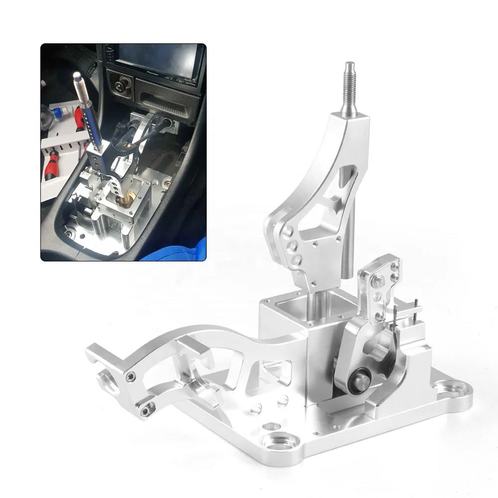 Aluminum Gear Shifter Shift Knob Billet Shifter Box for Acura RSX / K Series Engine EG EK DC2 EF for Honda