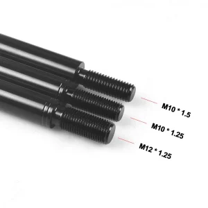 3 3.5 4 Aluminum Shift Knob Extender Extension Lever Gear Manual Shifter Rod M10X1.5 M10X1.25 M12X1.25