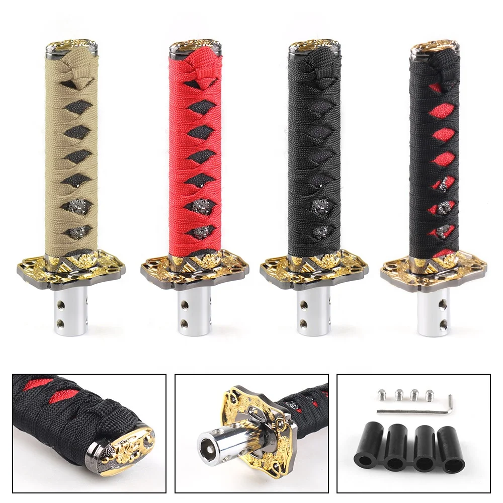 Dynoracing Universal JDM Shifter Katana Alloy Weighted Sport Samurai Sword Shift Knob 0.37kg ISO9001 Certified - Image 2