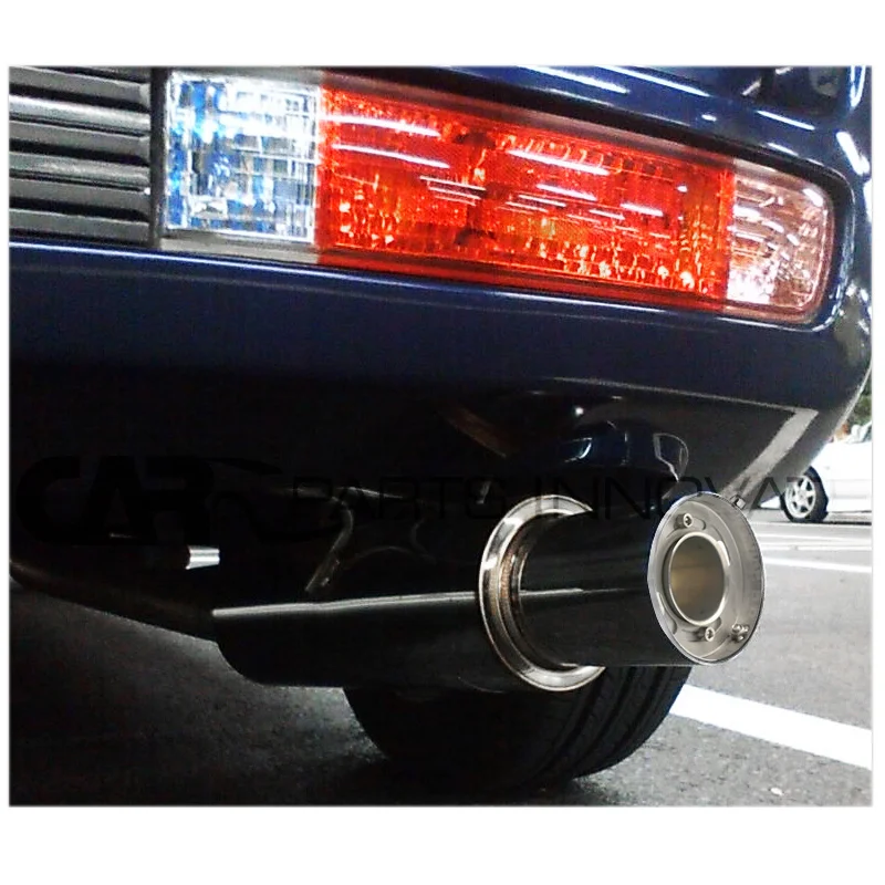 Car Stainless Chrome Exhaust Muffler Silencer Universal Adjustable 85mm 3.5" /98mm 4'' /110mm 4.5'' BX101073 - Image 6