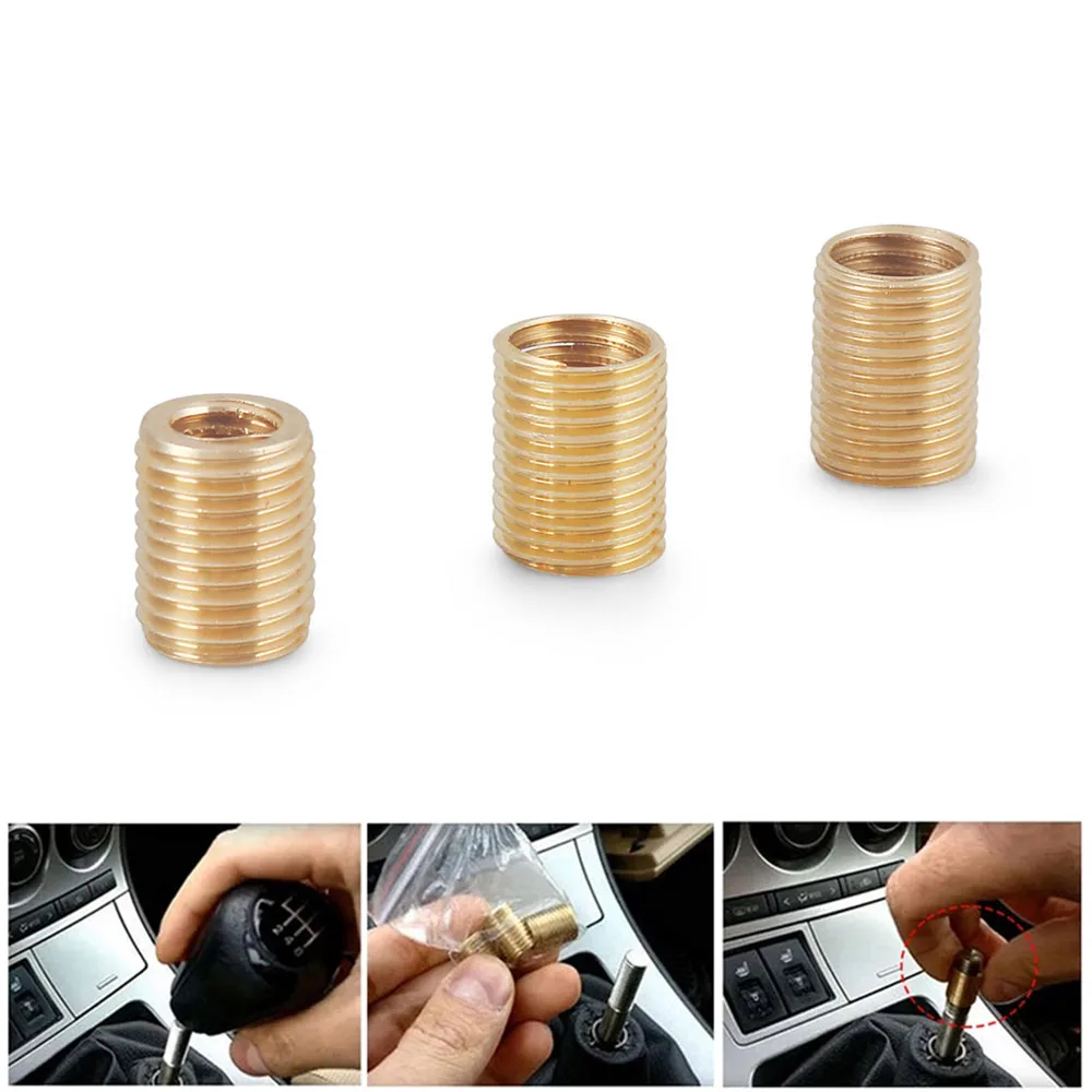 Copper Shift Knob Adapter Inside Thread M8*1.25/M10*1.25/M10*1.5 External Thread M12*1.25 Shift Knob Accessories - Image 6