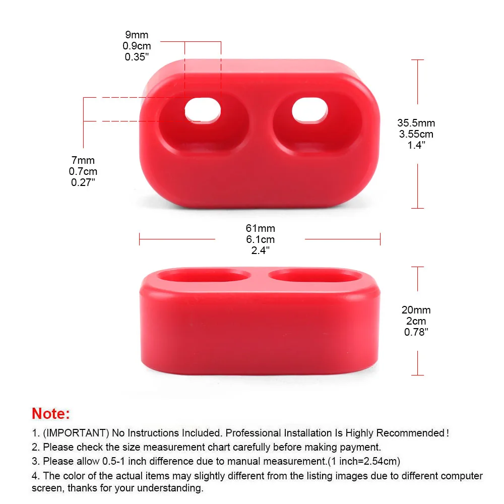 2pcs Door Lining Bushings Replacement With Washers Nuts for Mazda NA, NB, NC, ND MX-5 Miata Door Bushings All Miata Generations - Image 2