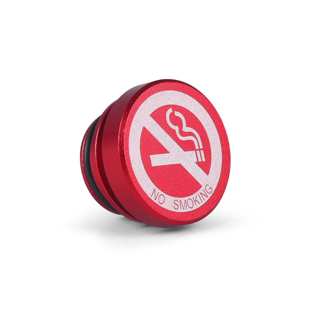 12V Universal Car Cigarette Lighter Button Cover Accessories No Smoking Button Car Cigarette Lighter Plug Delete Plug - Image 2