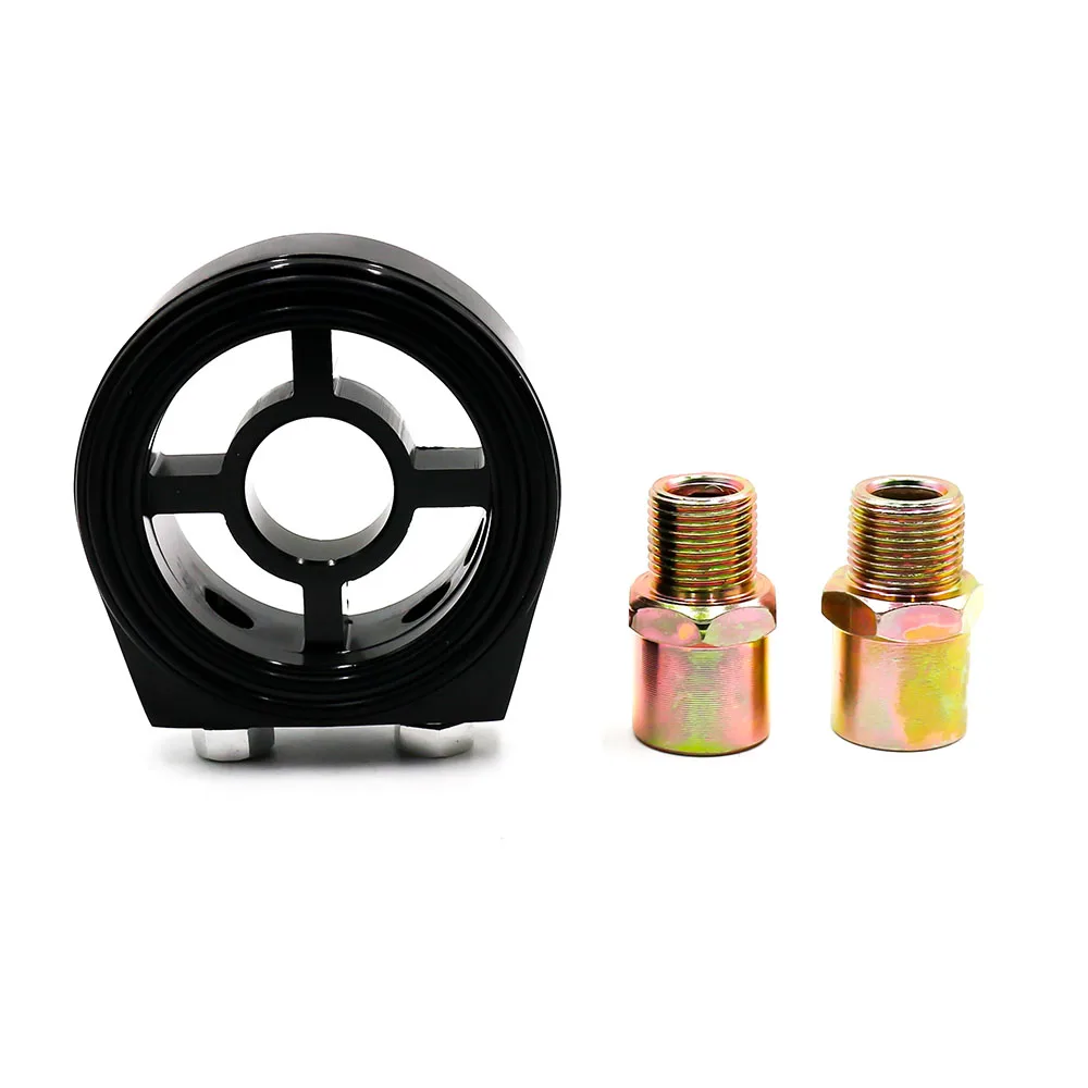 M20*1.5 and 3/4-16 Universal Oil Filter Cooler Sandwich Plate Adapter Oil Adapter Car Meter - Image 4