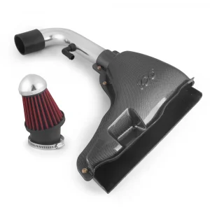 Cold Air Inlet Systems Intake Box Air Filter Air Intake System Carbon Fiber Style Heat Shield Filter for Peugeot 106 206 306 VTS