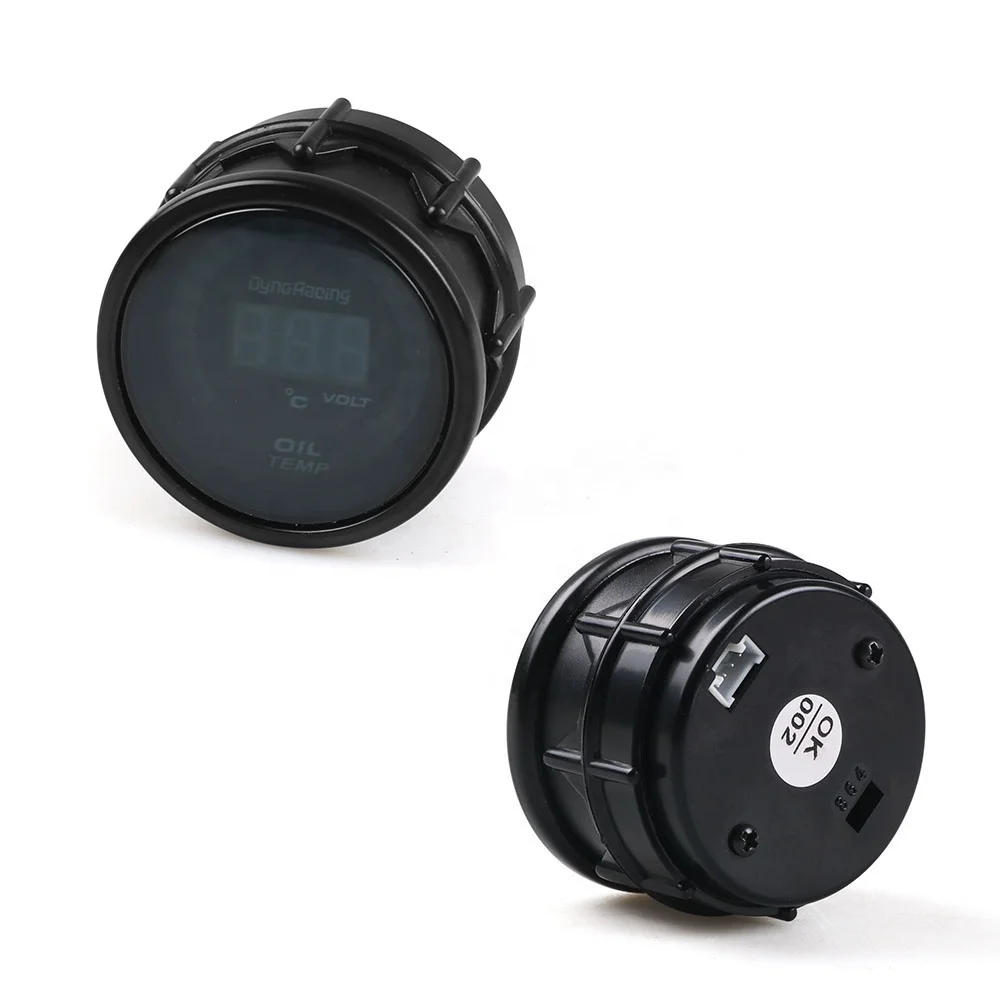2 Inch 52mm Digital LED Car Oil Temp Gauge 20-150 Celsius Auto Oil Temperature Meter - Image 3