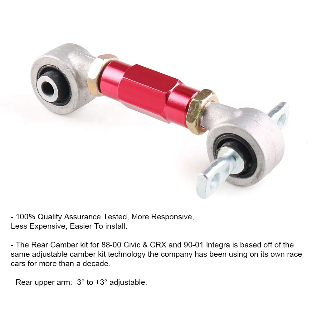 Rear Camber Arm Kit Rear Camber Car Rear Camber Kit for Honda Acura Civic Integra CRX - Image 4