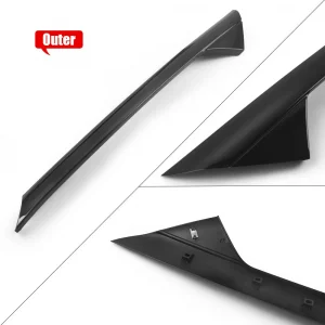 Windshield a Pillar Molding Trim Set BB5Z 7803144 AB Outer Inner Driver and Passenger Side Replacement for Ford Explorer