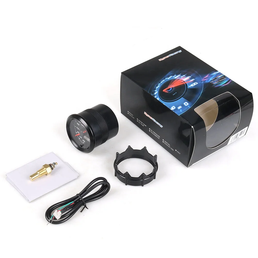 52mm Dual Display Oil Temp Gauge 7 Colors Led 40-140 Celsius Oil Temp Meter With Stepper Motor - Image 6