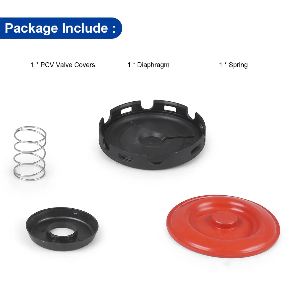 PCV Diaphragm 917-064 Repair Kit Cover + Diaphragm + Spring 07K103469G 07K103469L 06H103495AC for Audi for Volkswagen for VW - Image 4