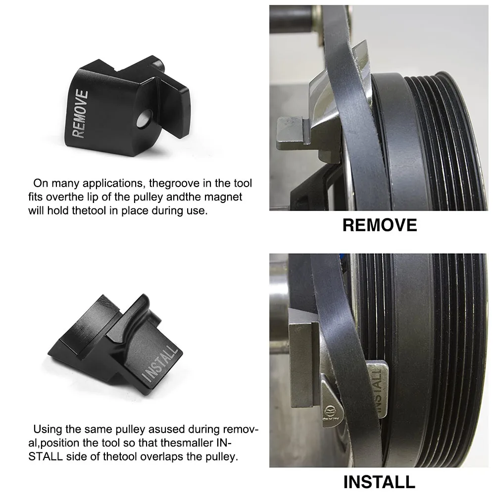 Stretch Belt Service Set Practical Stretch Belt Removal Installation Tool Installer - Image 6