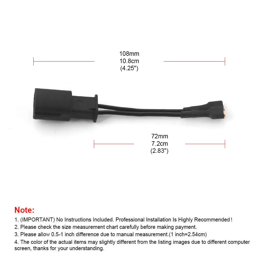 Car Speaker Stereo Horn Socket Harness Wire for Hyundai for Tucson for Elantra,etc for Kia for Carnival for Rio,etc Before 2017 - Image 6