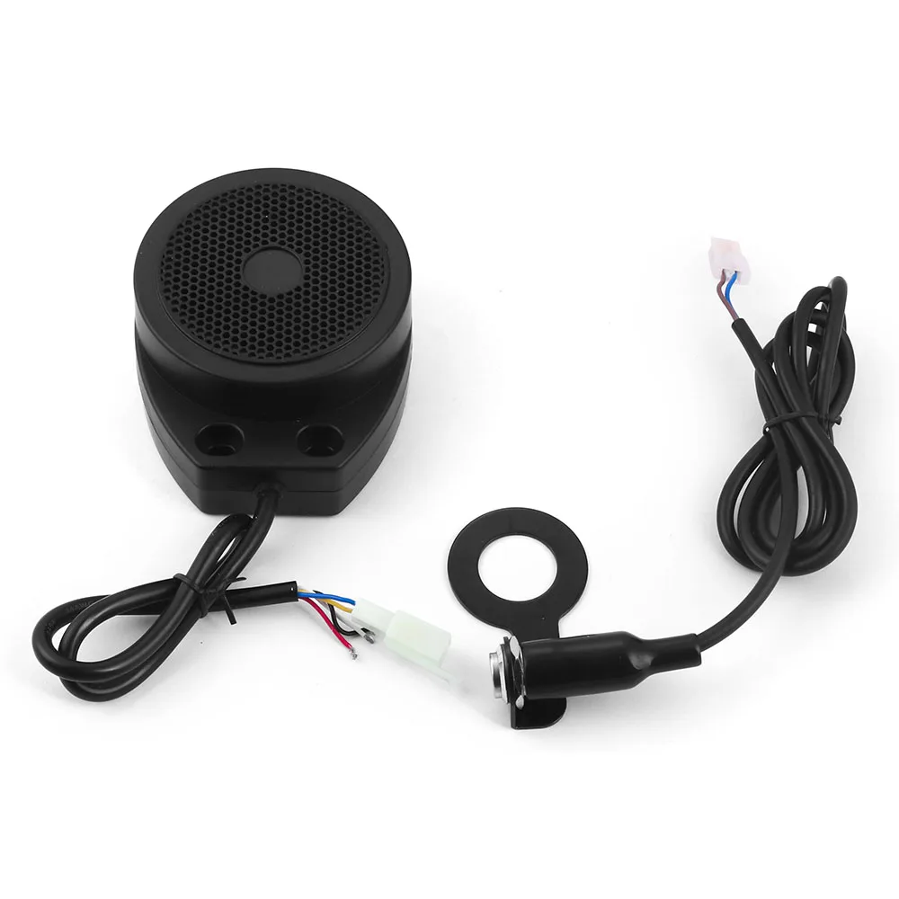 12-72V Aluminium Tweeter Air Horn Electric Scooter Exhaust Sound Simulation System Electronic Fake Turbo Speaker Type - Image 2