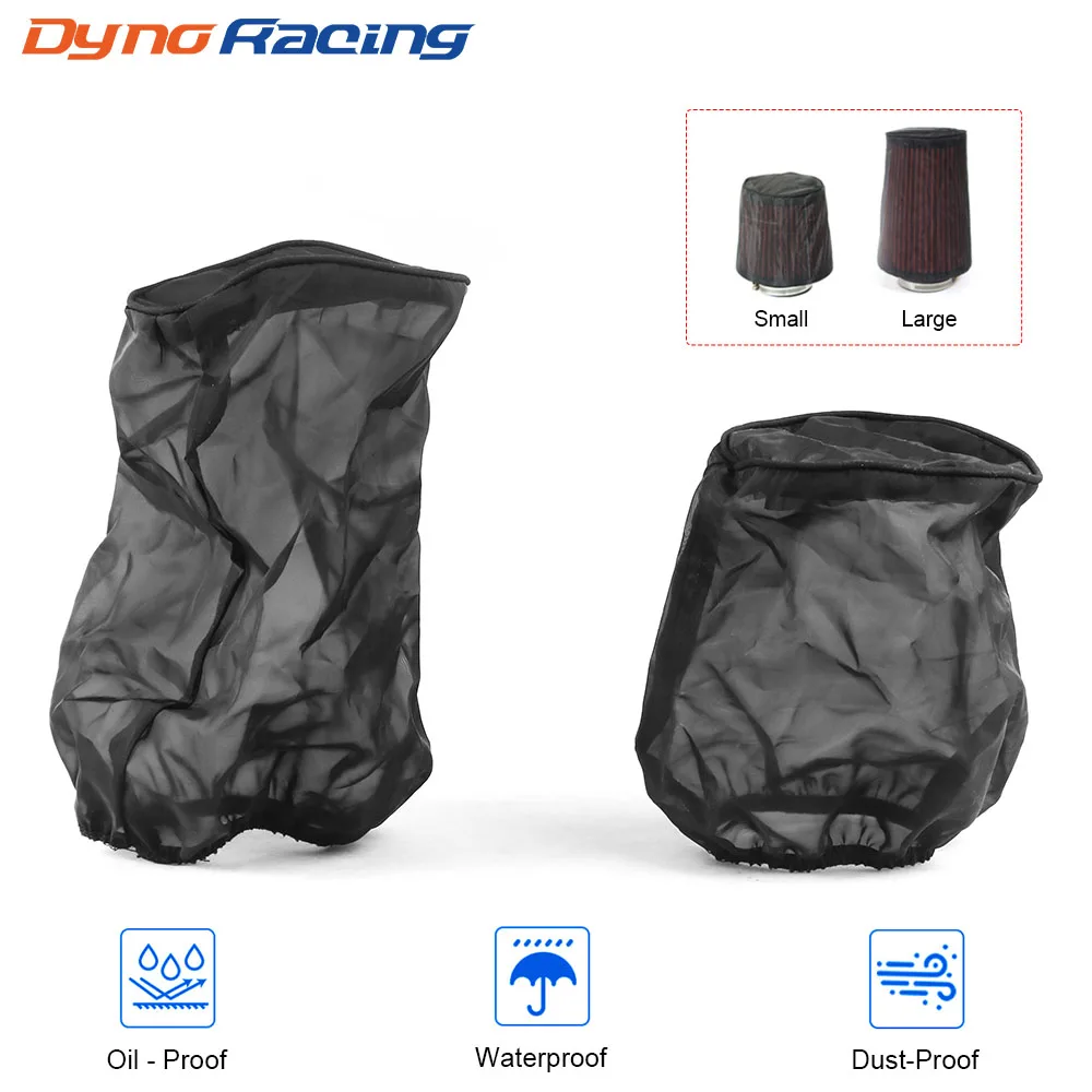 Upgraded Version Air Filter Protective Cover Real Waterproof Oilproof Dustproof for High Flow Air Intake Filters - Image 2