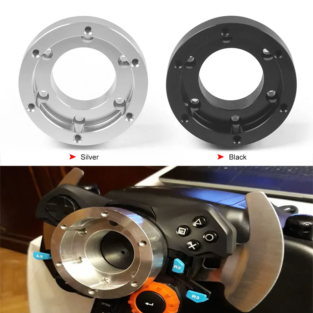 For Logitech G29 G920 G923 13/14inch Steering Wheel Adapter Plate 70mm PCD Racing Car Game Modification - Image 3