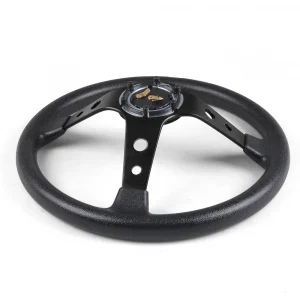 14inch 350mm PU Leather Car Racing Steering Wheel With Adapter Plate 70mm PCD for Logitech G29 G920 G923 for Racing Game