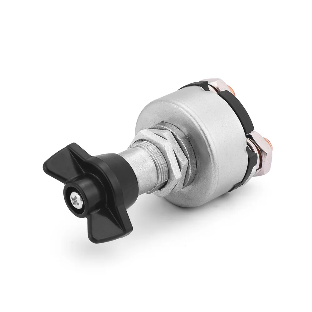 12V/24V 200A Lucas SSB106 Style Car Auto RV Fixed Handle Key Battery Kill Cut Off Isolator Rotary Switch - Image 3
