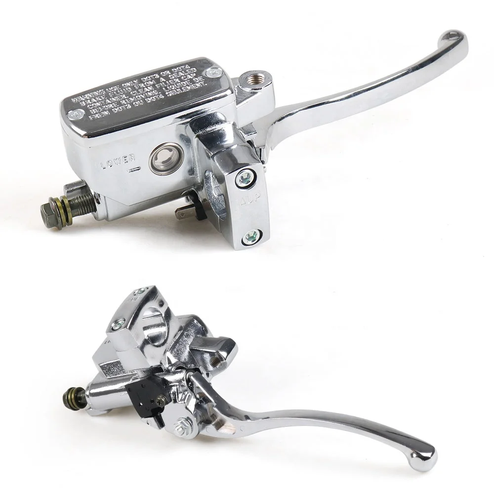 Motorcycle 25mm Brake Clutch Master Cylinder Lever Fit on 25mm Handlebar - Image 3