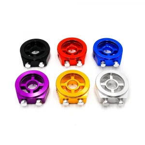 M20*1.5 and 3/4-16 Universal Oil Filter Cooler Sandwich Plate Adapter Oil Adapter Car Meter