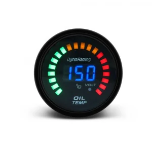 2 Inch 52mm Digital LED Car Oil Temp Gauge 20-150 Celsius Auto Oil Temperature Meter