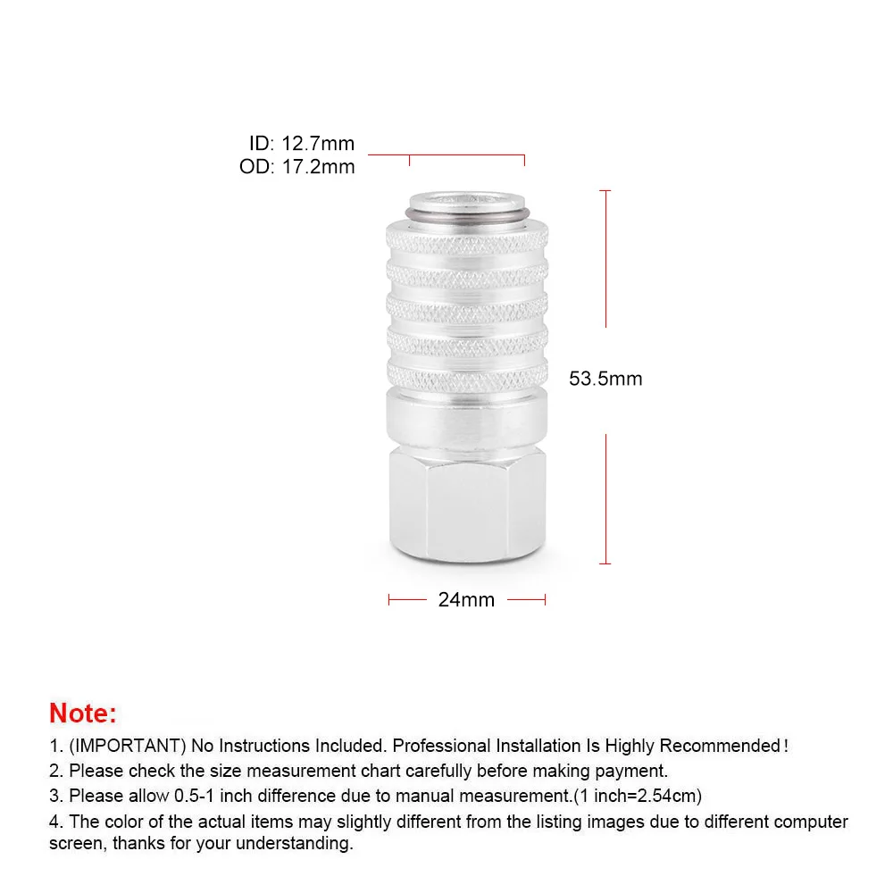 PD242 Series PD Steel Test Port and Diagnostic Equipment Quick Coupler With Female Pipe Thread - Image 6