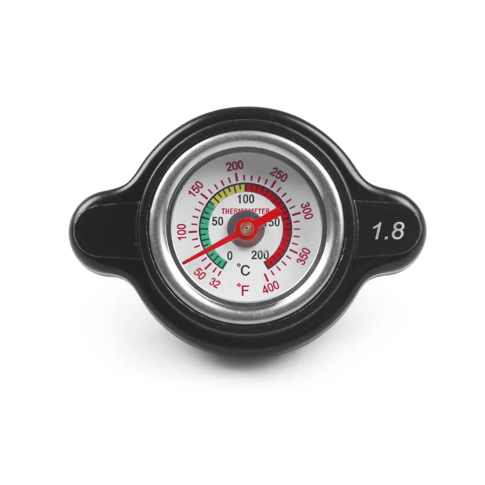 High Pressure Water Tank Thermostatic Radiator Cap Cover With Temp Gauge Meter 1.8 Bar for Kawasaki Kx 65 80 85 100 - Image 2
