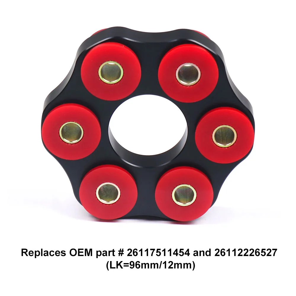 Manual Transmission Mount Flex Disc Drive Shaft for BMW E30 E46 E36 E53 E24 Z4 26117511454 LK 96mm/12mm BX102278 - Image 3