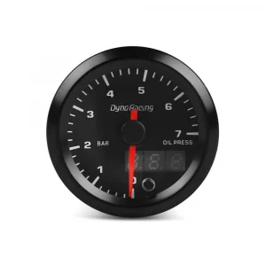 7 Colors Led Meter High Speed Motor 52Mm Car  Automotive Oil Pressure Gauges With Sensor